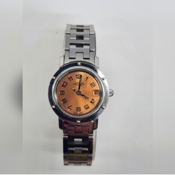 Hermes‎ Clipper CL4.210 Gold Dial Swiss QZ Women\'s Watch main image 11